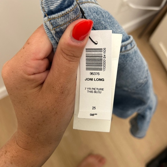 Denim Forum “ Joni Long” size 25- Jean short - Picture 4 of 4